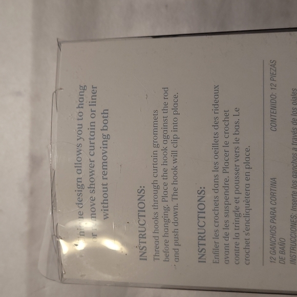 Purse, Heels and Mirror Shower Curtain Hooks 🪝 NWT - Picture 8 of 9